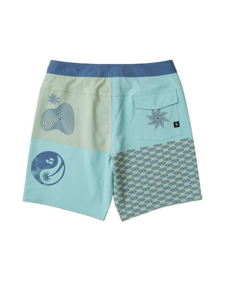 Roark Passage 18.5" Boardshorts - Hazy Blue