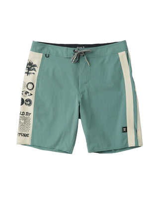 Roark Passage 18.5" Boardshorts - Slate Green