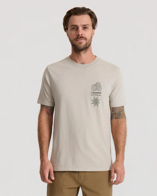 Roark Phonograph Premium Short Sleeve T-Shirt - Fossil