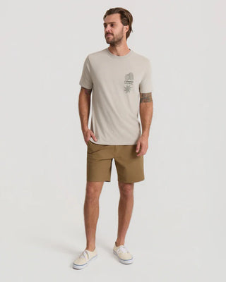 Roark Phonograph Premium Short Sleeve T-Shirt - Fossil