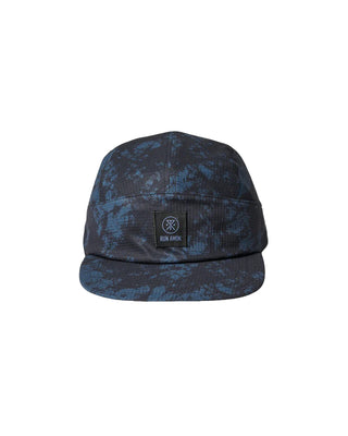 Roark Run Bless Up Camper Strapback Hat - Navy Tie Dye