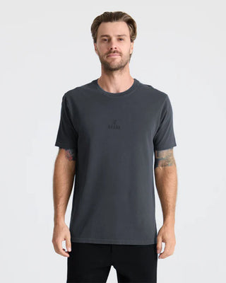 Roark Safecamp Embroidery Premium Short Sleeve T-Shirt - Charcoal