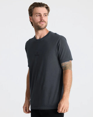 Roark Safecamp Embroidery Premium Short Sleeve T-Shirt - Charcoal