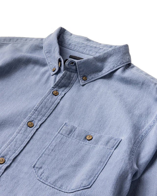 Roark Scholar Chambray Button Up Shirt - Bleached