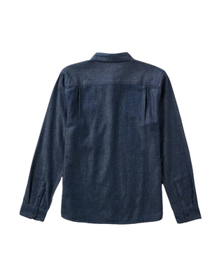 Roark Scholar Chambray Button Up Shirt - Mid Indigo