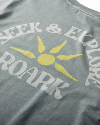 Roark Seek & Explore Premium Short Sleeve T-Shirt - Hazy Blue