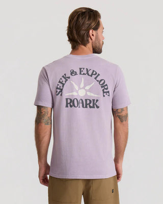 Roark Seek & Explore Premium Short Sleeve T-Shirt - Dusty Lilac