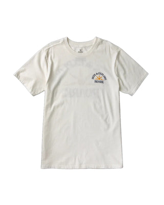 Roark Seek & Explore Premium Short Sleeve T-Shirt - Off White