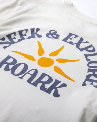 Roark Seek & Explore Premium Short Sleeve T-Shirt - Off White