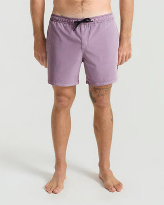 Roark Shorey 16" Trunks - Washed Dusty Lilac