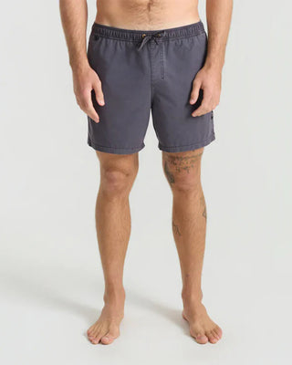 Roark Shorey 16" Trunks - Washed Black