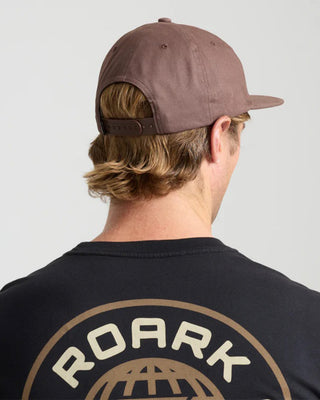 Roark Venture Expeditions Snapback Hat - Cocoa Bean