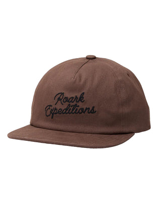 Roark Venture Expeditions Snapback Hat - Cocoa Bean