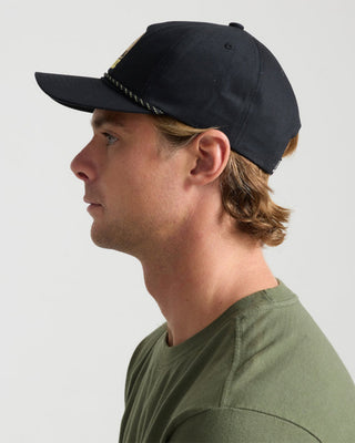 Roark Venture Snapback Hat - Black