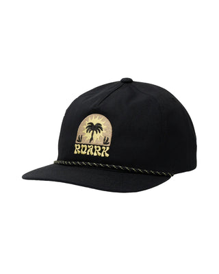 Roark Venture Snapback Hat - Black