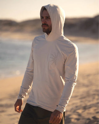 Roark Venture UPF Hoodie - Off White 2