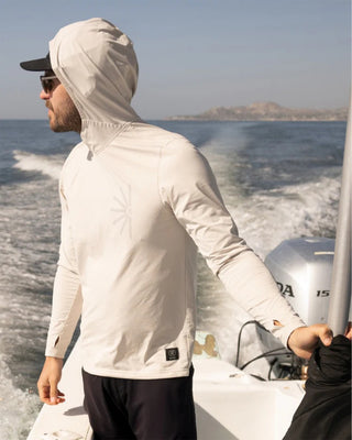 Roark Venture UPF Hoodie - Off White 2