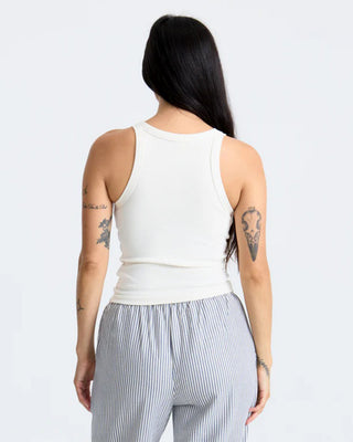 Roark Women's Wind Worn Tank Top - Bone