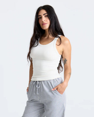 Roark Women's Wind Worn Tank Top - Bone