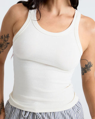 Roark Women's Wind Worn Tank Top - Bone
