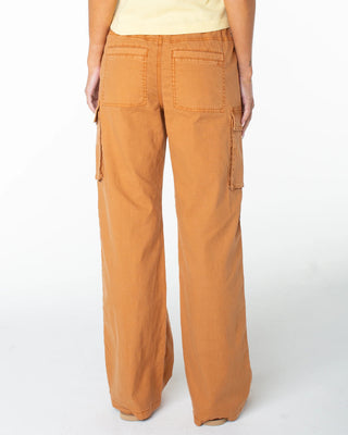 Roxy Women's A La Cargo Pant - Bran Solid