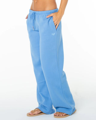 Roxy Women's Ariel Wide Leg Pant - Silver Lake
