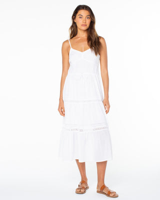 Roxy Women's Azalea Dress - Cloud Dancer Solid