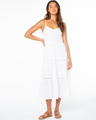 Roxy Women's Azalea Dress - Cloud Dancer Solid