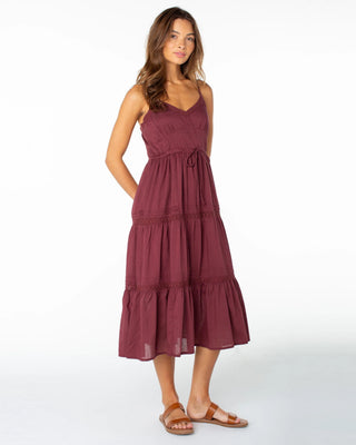 Roxy Women's Azalea Dress - Port Solid