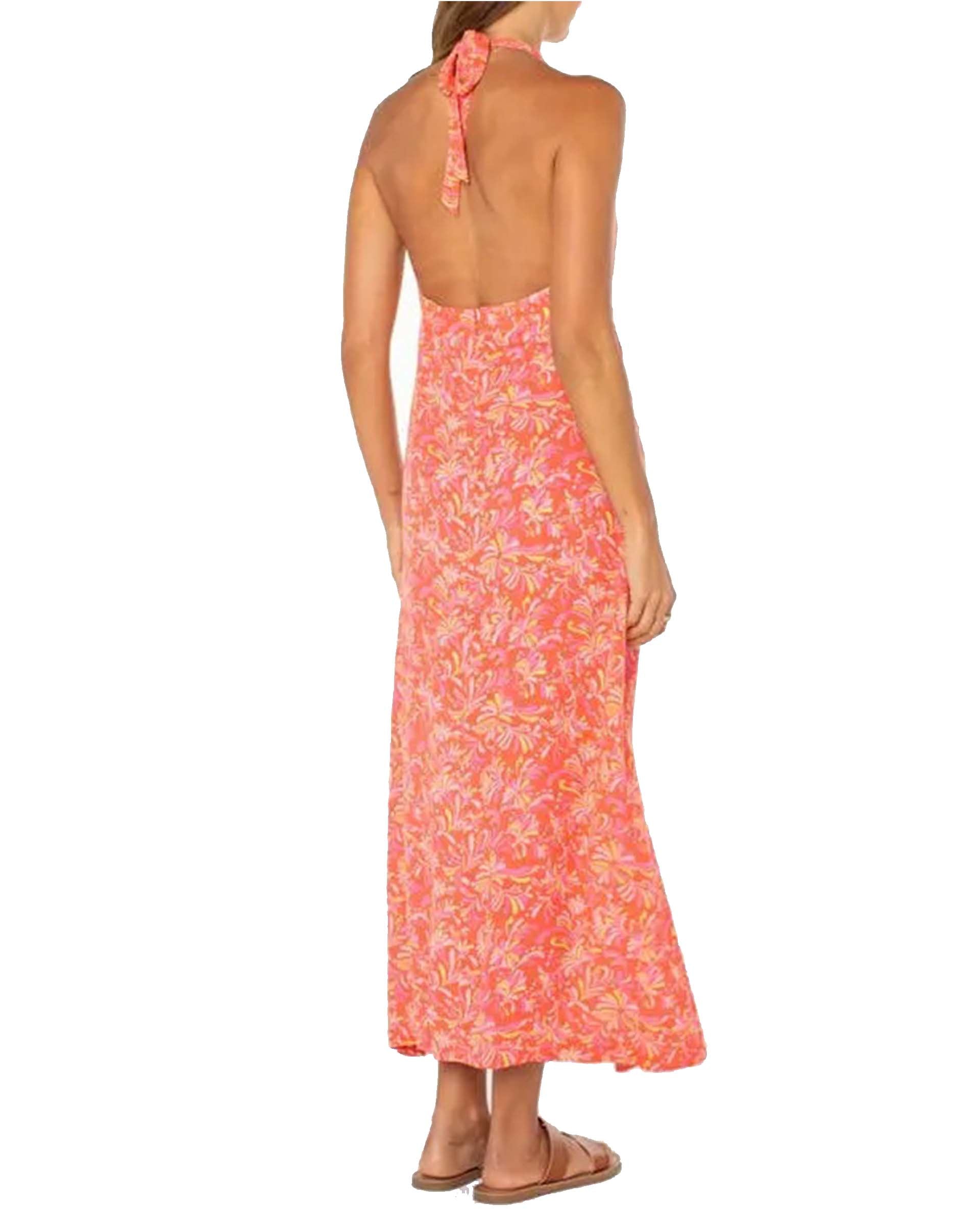 Roxy Women's Beach Day Maxi Dress - Hot Coral