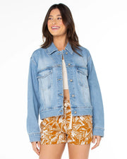 Roxy Women's Big Wave Embroidery Jacket - Fin-Tastic Embroidery