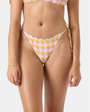Roxy Women's Check Me Out Tie Side Cheeky Bottom