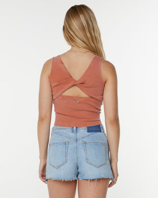 Roxy Women's City Lights Tank Top - Aragon Solid