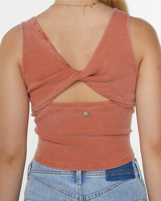 Roxy Women's City Lights Tank Top - Aragon Solid