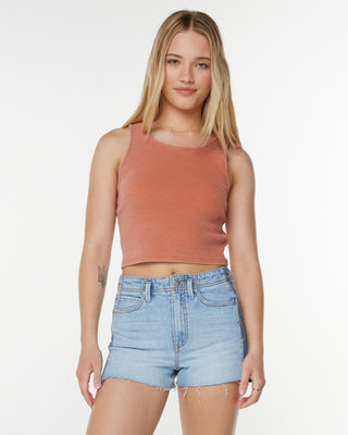 Roxy Women's City Lights Tank Top - Aragon Solid