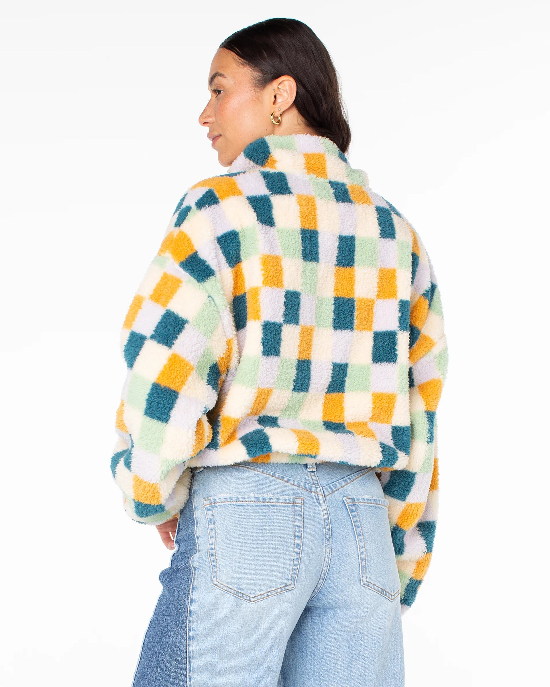 Roxy Women's Cold Surf Zip Up - Deep Lagoon