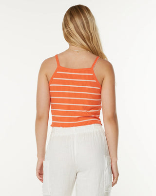 Roxy Women's Cool Sunsetz Top - Tigerlily Sailing Stripe