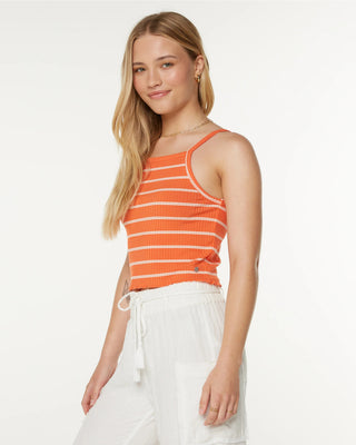 Roxy Women's Cool Sunsetz Top - Tigerlily Sailing Stripe