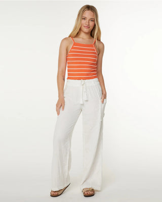 Roxy Women's Cool Sunsetz Top - Tigerlily Sailing Stripe