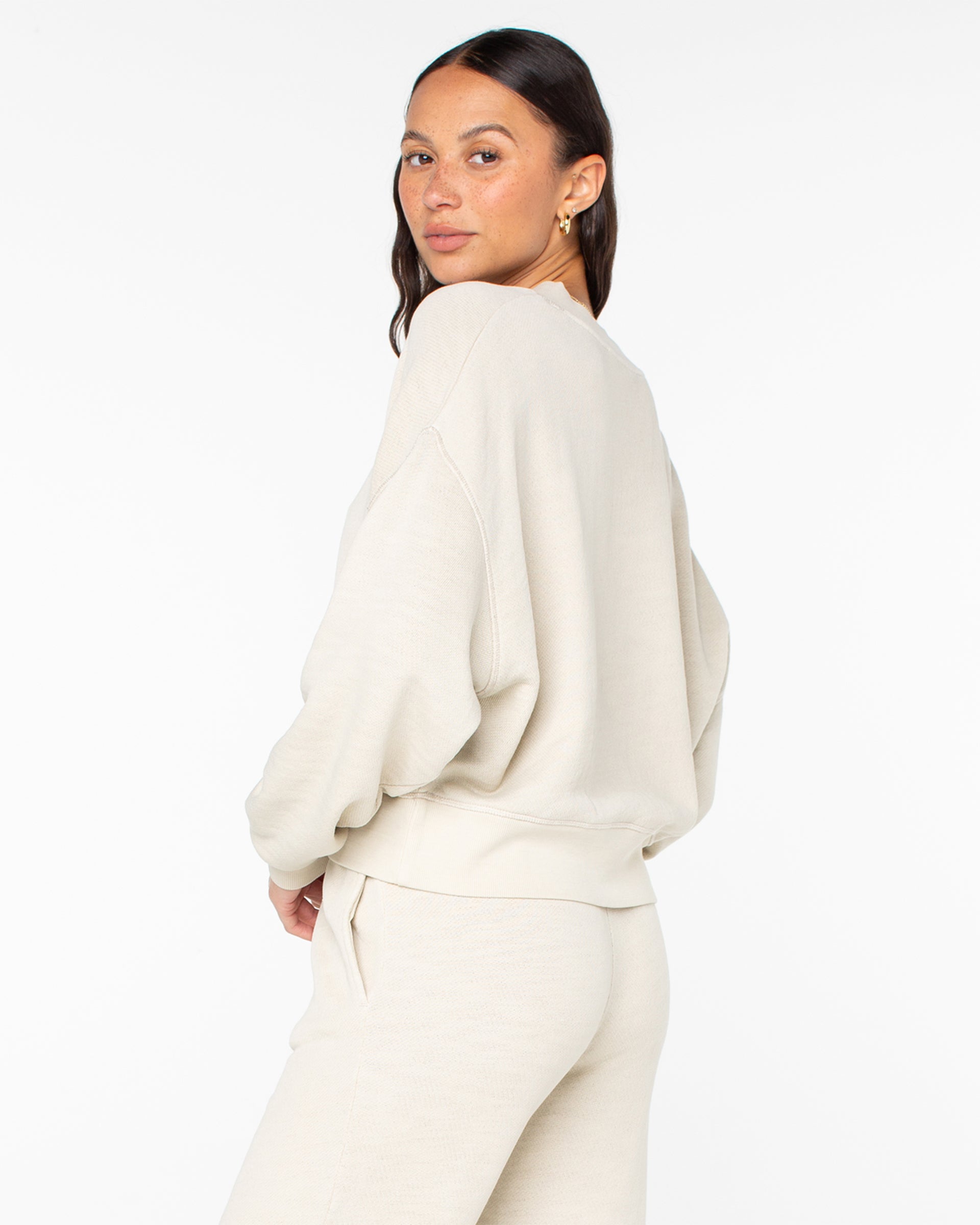 Roxy Women's Dream Thing Sweater - Cement