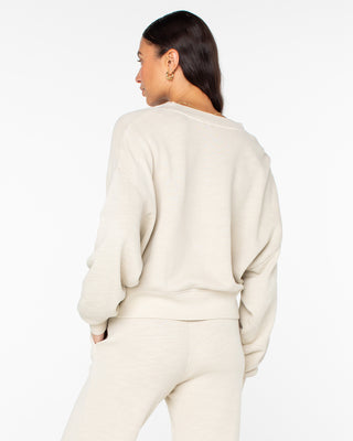 Roxy Women's Dream Thing Sweater - Cement