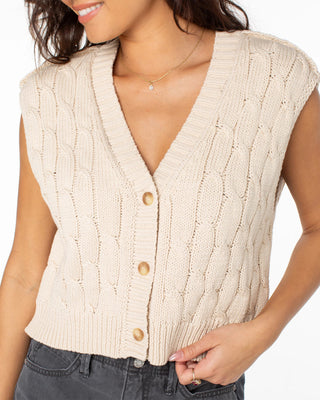 Roxy Women's Easy A Vest - Parchment