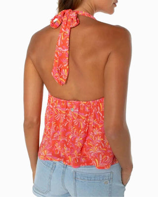 Roxy Women's Fairweather Top - Hot Coral