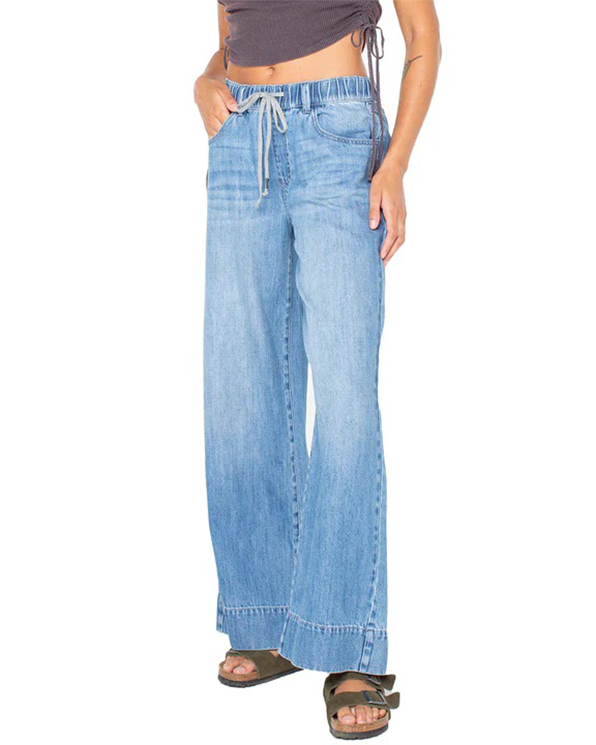 Roxy Women's Finley Pants - Pier Pressure Solid