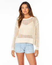 Roxy Women's Flipside Sweater - Parchment