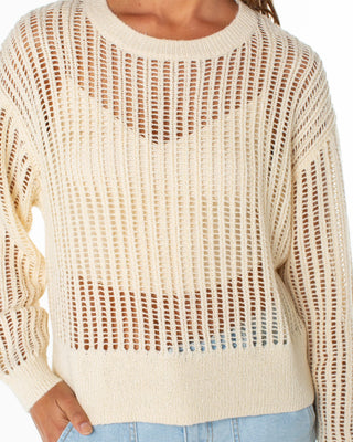 Roxy Women's Flipside Sweater - Parchment