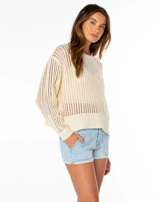 Roxy Women's Flipside Sweater - Parchment