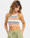 Camel Switchbackstripe Sweaters