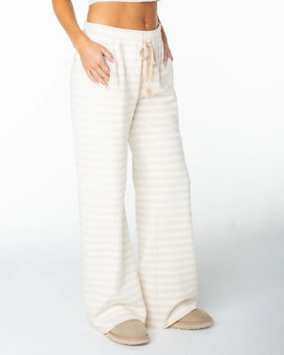 Roxy Women's Fringing Reefs Pant - Parchment Freebird Stripe
