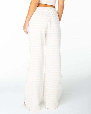 Roxy Women's Fringing Reefs Pant - Parchment Freebird Stripe